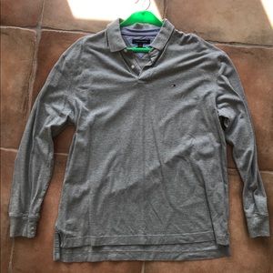Tommy Hilfiger Long Sleeve Collared Shirt